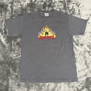 Vintage Charlie's Angels Full Throttle Shirt Mens Medium Gray Movie Promo Y2K